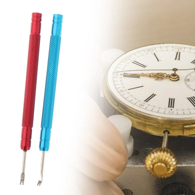 2x Extracteurs D'aiguilles De Montre En Acier Inoxydable – Neuf Avec étiquettes