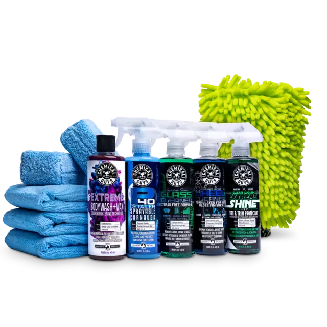 Chemical Guys HOL368 Complete Wash, Shine & Protect Car Care Kit (11 Items)