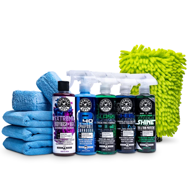 Chemical Guys HOL368 Complete Wash, Shine & Protect Car Care Kit (11 Items)