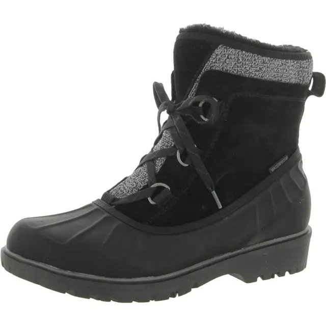 NATURALIZER WOMENS SELITA Black Ankle Boots Shoes 6.5 Medium (B,M) BHFO ...