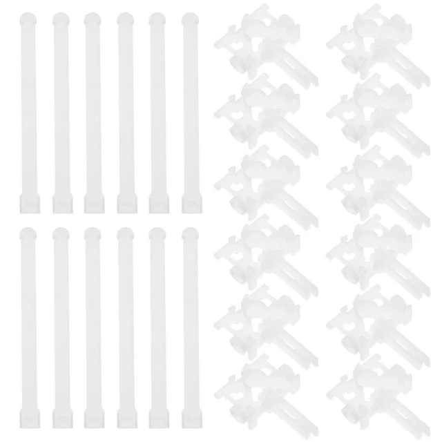 12 SETS VERTICAL Blind Repair Clip Slats Vertical Blind Carriers
