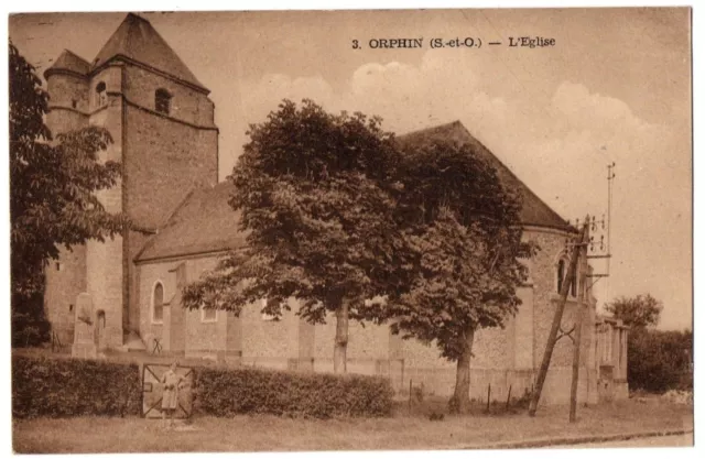 CPSM PF 78 - ORPHIN (Yvelines) - 3. L'Eglise