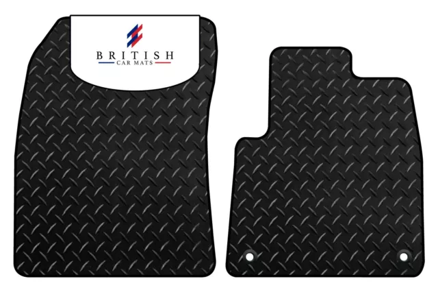 Fits Peugeot Partner 2019-On Fully Tailored 3mm Heavy Duty Rubber Van Floor Mats