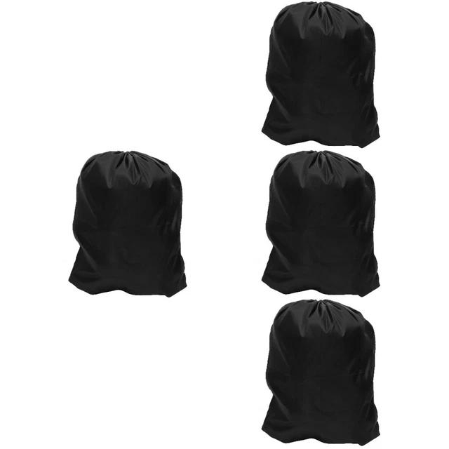 4 bolsas de ropa plegables con cordón bolsa de ropa grande