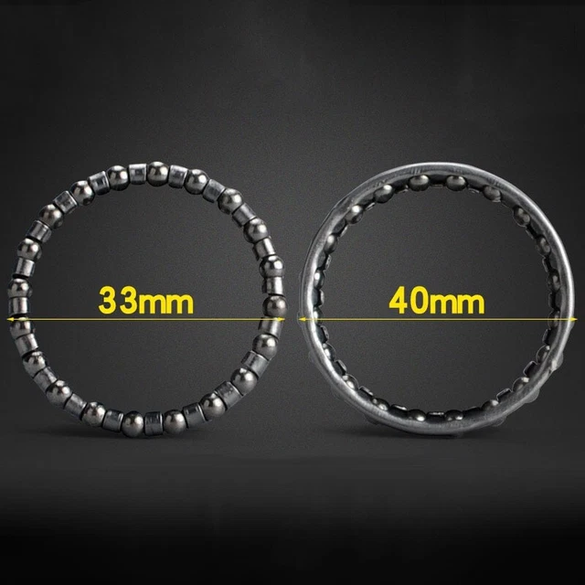 2 Roulements à Billes Pour Casque De Vélo - Diamètre Intérieur 32 Mm (1 1/8") - 11