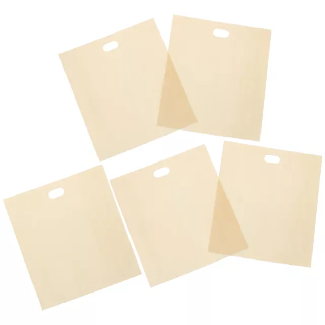 5pcs Reusable Toaster Bags Non Stick Toast Bags Heat Resistant Grilled Sandwich