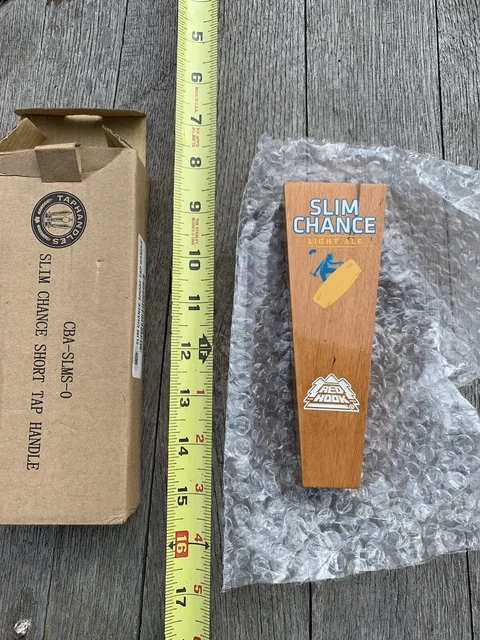 NEW IN BOX Red Hook Slim Chance Light Ale Beer Tap Handle