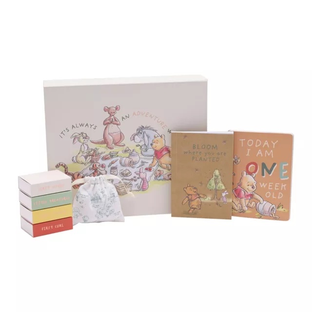 Disney the Winnie Pooh Keepsake Box set gift asilo nido battesimo nuovo regalo bambino