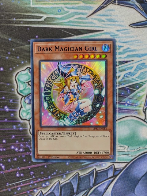 Yugioh! Dark Magician Girl (Blue) - LDS3-EN082 - Ultra Rare - 1st Edition