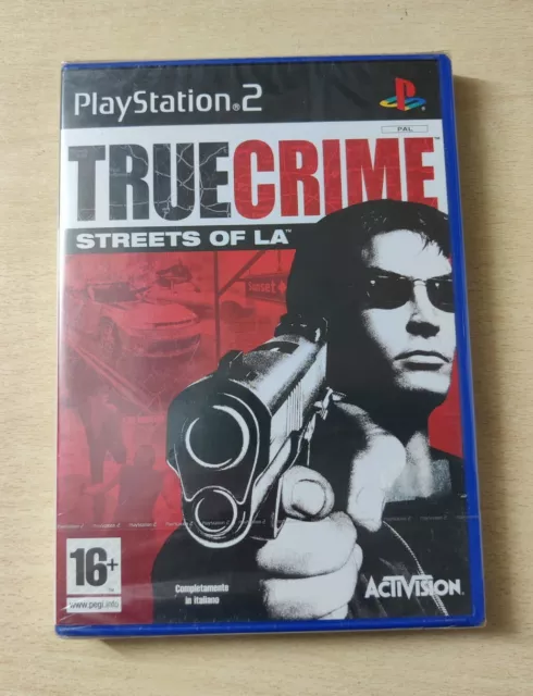 Ps2 Playstation 2 - True Crime Streets Of La  - Pal  Italiano Nuovo Sigillato