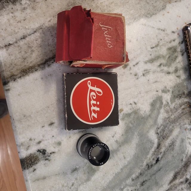lote de artículos Leica / Leitz, medidores, filtro de bucle
