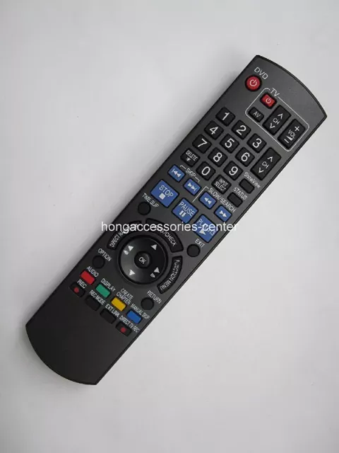 FIT FOR Panasonic N2QAYB000197 DVD VCR VHS TV Recorder Player Remote Control