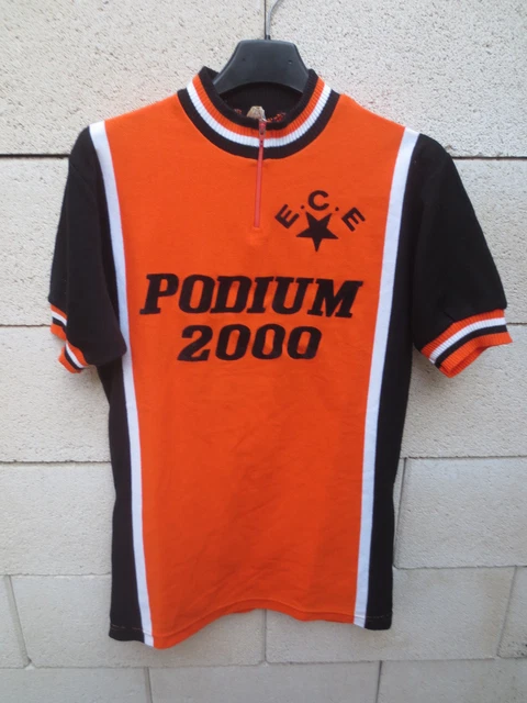 Maillot cycliste vintage équipe Santini Bonjour 2000-2001