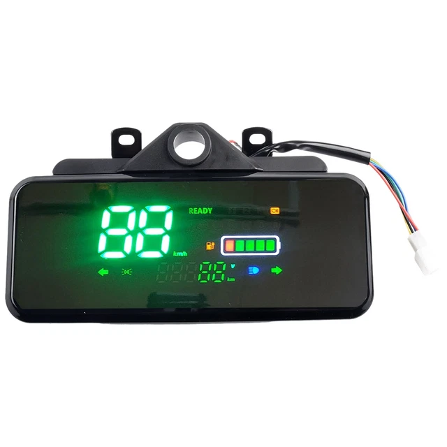Schermo LCD Per Bicicletta Elettrica – Display 24V 36V 48V 60V 5 Pin, Contatore Con Connettore Impermeabile Per E-bike
