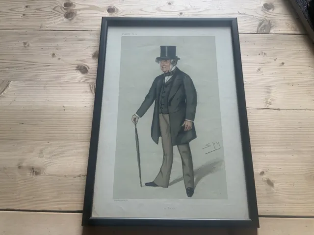 Framed Print Of Vanity Fair. “The Tory “