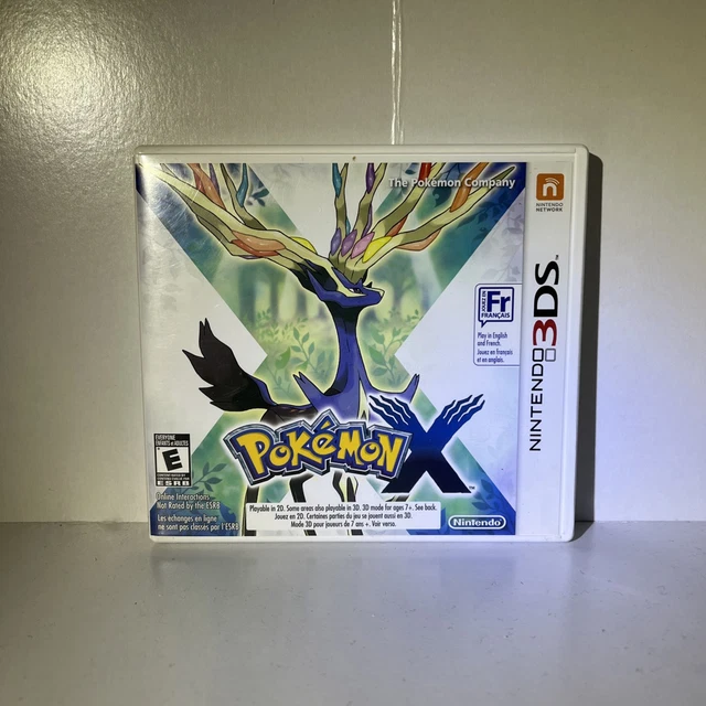 Pokémon X – Complete 3DS Game With All 721 + 120+ Legit Events, NTSC