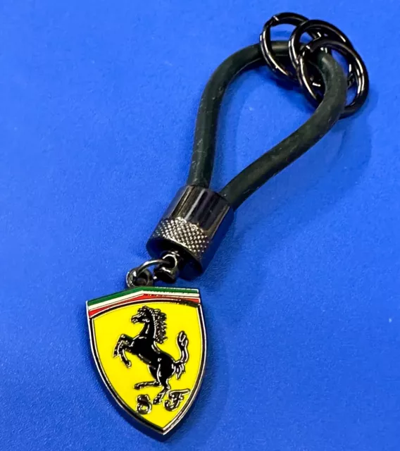 Scuderia Ferrari Rubber Strap Keychain - Key Ring Chain