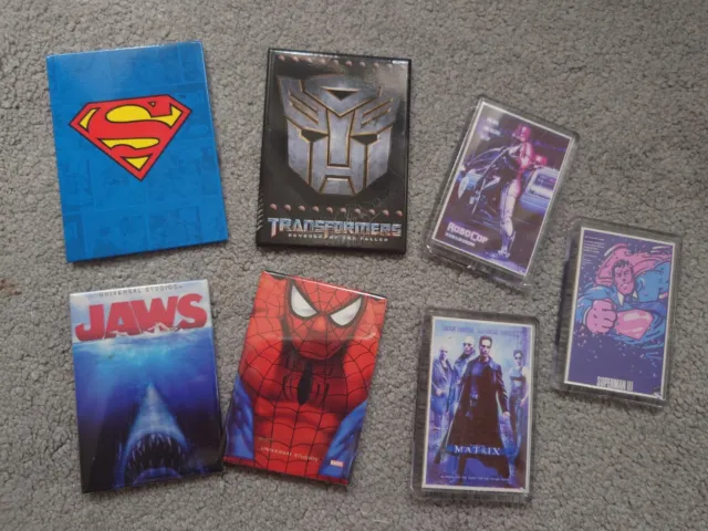 Movie Magnets Universal Studios - Jaws, Spiderman, Matrix, Transformers,...