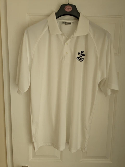 Surrey County Cricket Shirt S/S Polo from the Brit Oval Size L 42" Chest Surrey County Cricket Shirt S/S Polo from the Brit Oval Size L 42" Chest