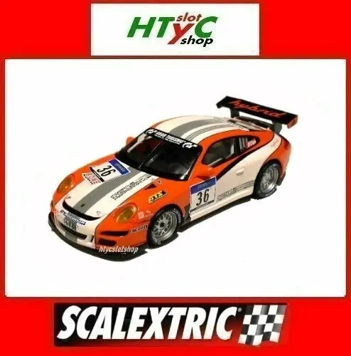 SLOT CAR SCALEXTRIC Porsche 911 GT3 Duez 1/32 SCX A10219S300 slc