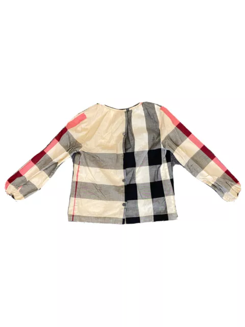 Burberry Camicia Bambina Children Shirt Jhe752