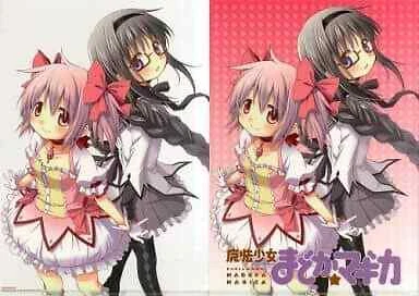 Clear File Kaname Madoka Homura Akemi Special A4 Novel Magical Girl Magica Toran