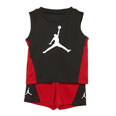 Nike Infant Jordan Authentic Set Completo Nero in Cotone Da Bambino 655950-023 9