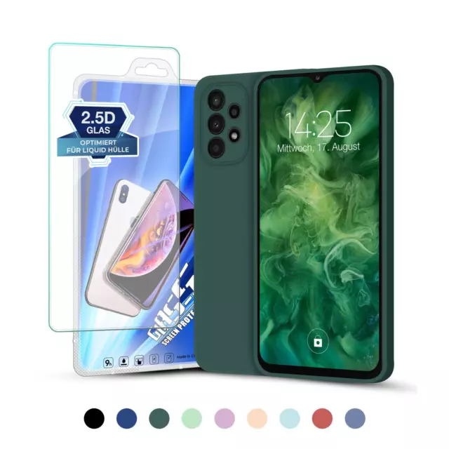 Hülle für Samsung Galaxy A23 5G Case Cover Bumper Silikon Schutzhülle Handy Top