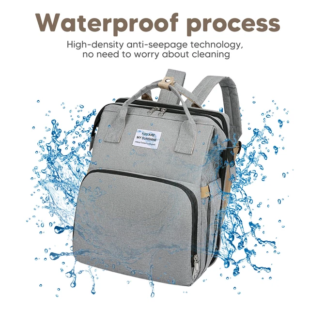Baby Diaper Bag Backpack Travel Mom Mummy Maternity Changing Pad Waterproof NEW 9