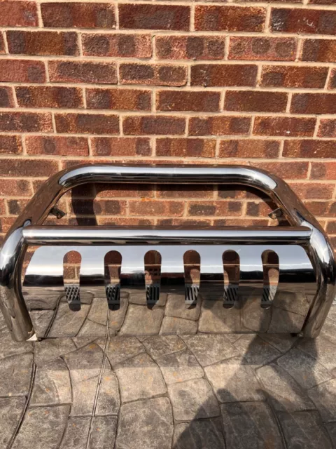 Ford Ranger 14 Plate Silver Front Bar