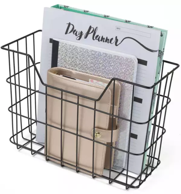 Organizer Set For Home  Wire Metal 5 in 1 Desk Hanging organizer Baskets