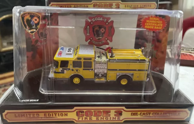 Code 3 Nevada Clark County E-One Cyclone Ii Pumper Fire 1:64 Truck # 12342 New