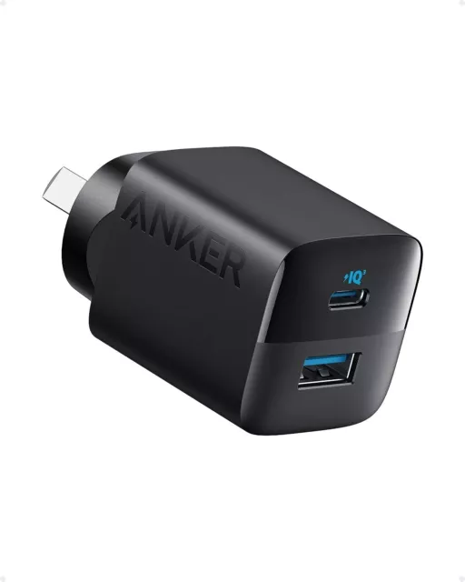 ANKER USB C Charger (33W) 2 Port Compact Charger for iPhone Black-AU $42.72  - PicClick AU