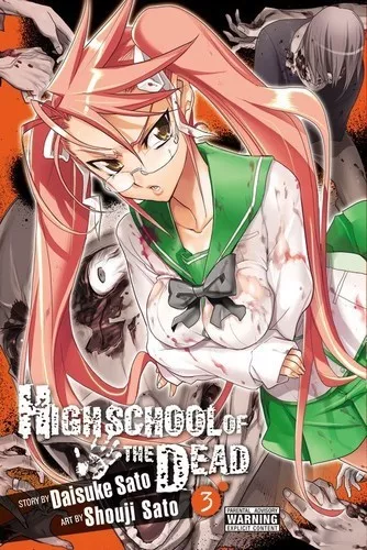 Highschool of the Dead, Vol. 3 [New Book] Graphic Novel, Paperback