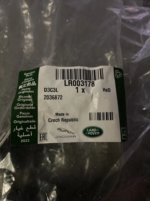 Morsetto di scarico posteriore per originale Land Rover Range Rover 2,0 L 60 mm LR003178