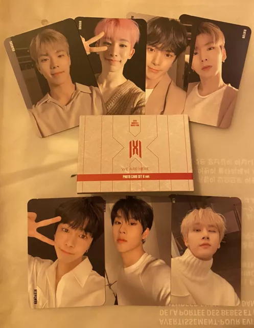 Monsta X | We Are Here World Tour 2019 Official Goods Photocard Set B Ver.