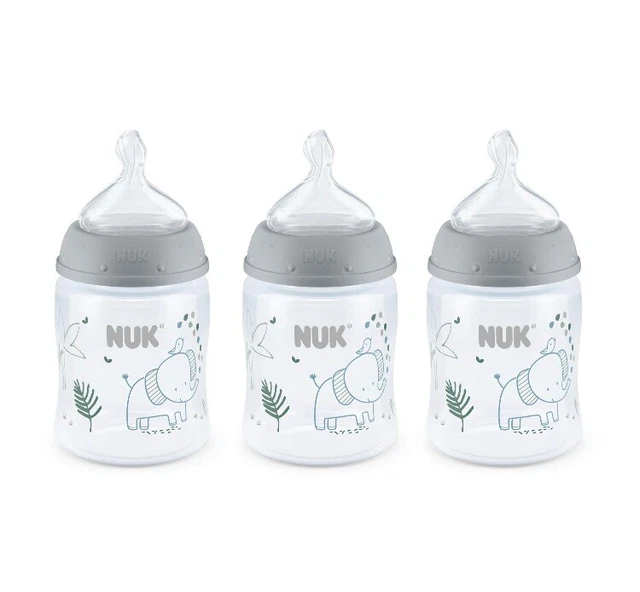 NUK Smooth Flow Anti-Colic 3 Pack 5 Oz Bottles