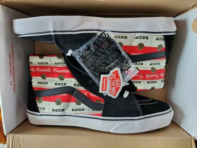 Buy Supreme x Sk8 Hi Pro 'Campbell's Soup' - VN099N6VL