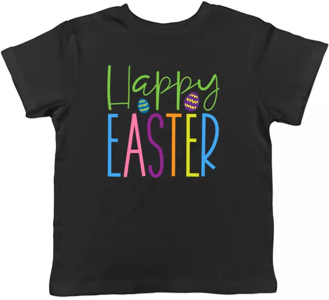 Happy Easter Egg Childrens Kids T-Shirt Boys Girls