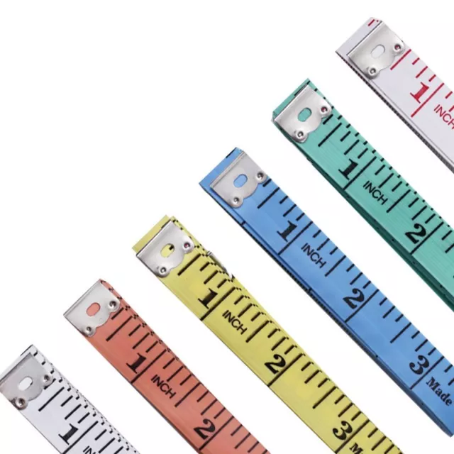 2-Pack Body Measuring Tape Ruler Sewing Cloth Tailor Measure 60