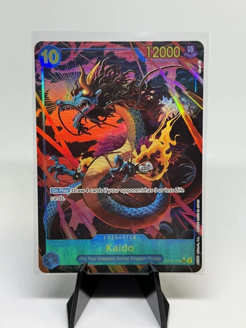 Kaido SEC OP05-118 Japanese One Piece Card - Awakening Of The New Era (Parallel, NM)