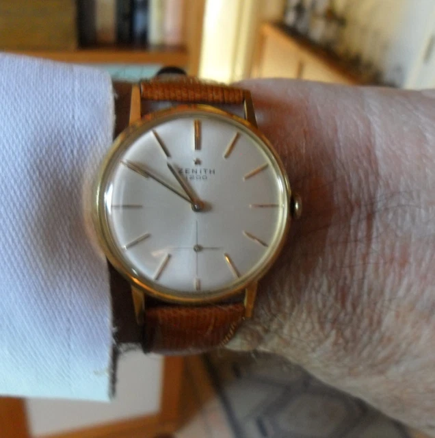 ZENITH 1200 STELLINA in oro giallo 18 carati. Anni 60 EUR 800 00 PicClick IT