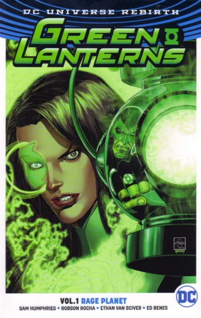 Green Lanterns Rebirth Vol 1 Rage Planet Softcover TPB Graphic Novel