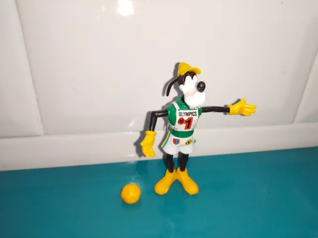 Kinder montable figurine ancien steckfiguren goofy olympia foot football