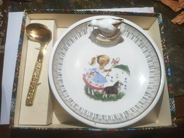 6 Assiettes à Dessert Faïence KG Lunéville - Modèle Croix Lorraine Impératrice, 20,5 Cm