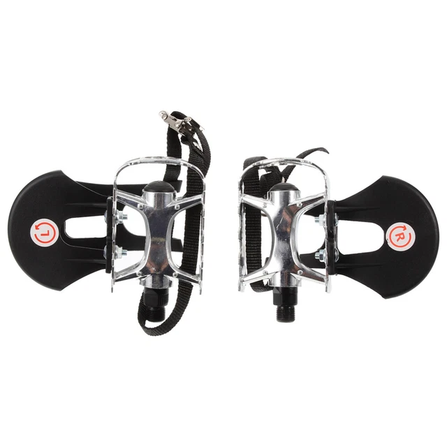 Pedali Ibridi COZYROOMY SPD - Con Gabbia E Cinghia Per Bici Da Interno E Spinning - Foto 3