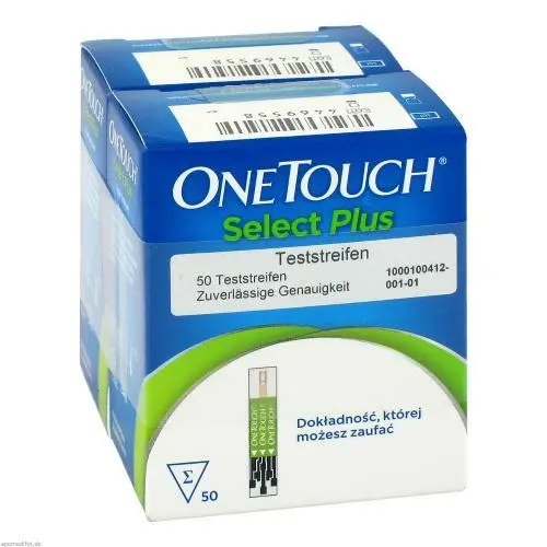 ONE TOUCH Select Plus Blutzucker Teststreifen 100 St