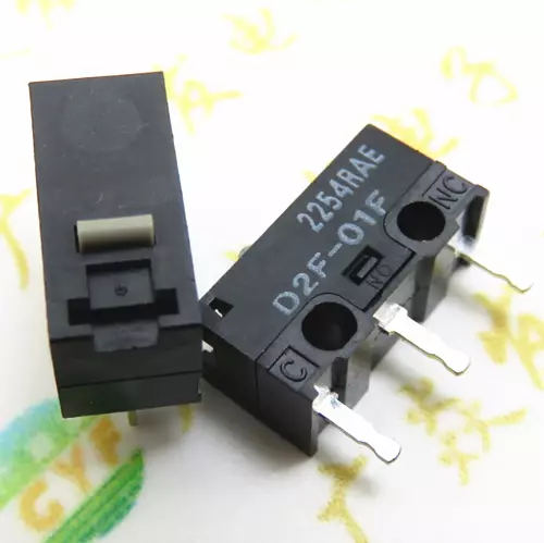 4 pz OMRON D2F-01F Microswitch Microswitch SPDT subminiatura Kinzu MX Logitech