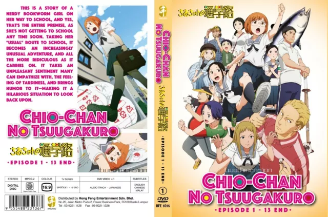 ANIME DVD~Chio-Chan No Tsuugakuro(1-13End)English subtitle&All region+FREE GIFT