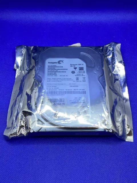 Seagate Barracuda 7200.12 3,5" 250 GB SATA-Festplatte 7200 1/min - P/N 9SL131-034/9Y131-542